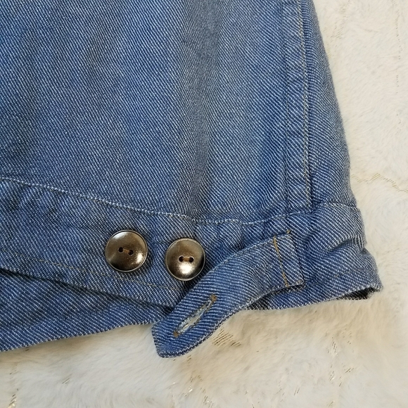 FLAX Chambray Linen Blend Jacket - Picture 6 of 8